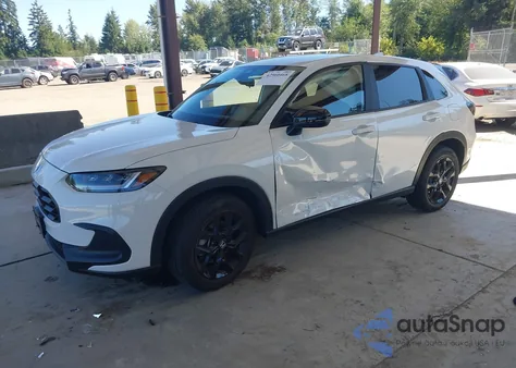 2024 Honda Hr-V Awd Sport/Awd Sport W/O Bsi from USA, damaged, VIN 3CZRZ2H58RM744832